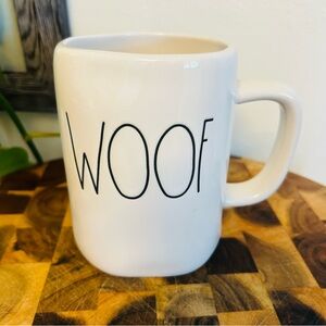 WOOF Rae Dunn mug